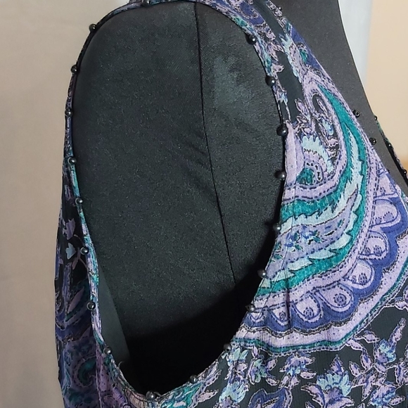 Sleeveless Rayon dress - Picture 5 of 9